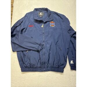Vintage Starter Men's XL 1998 NCAA San Antonia Final Four RCA Windbreaker Jacket